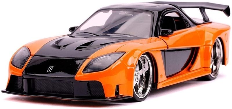  Mô hình xe Fast & Furious Han's Mazda RX-7 tỉ lệ 1:24 Jada Toys 30732 