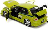  Mô hình xe Fast & Furious Brian's Mitsubishi Lancer EVO VII tỉ lệ 1:24 Jada Toys 99788 