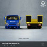  Mô hình xe móoc vận chuyển sàn phẳng H300 Flatbed Transport Trailer SPOON tỉ lệ 1:64 Time Micro TM647203 