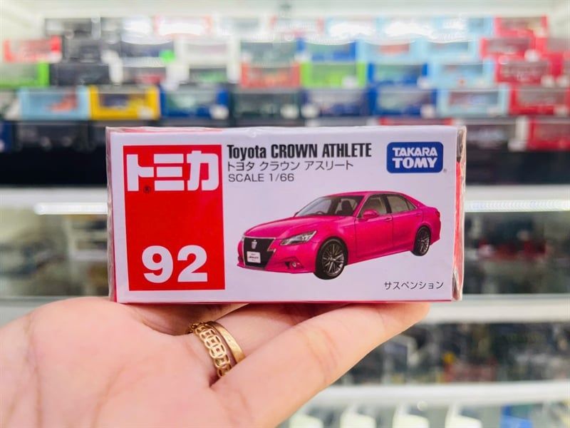  Mô hình xe Toyota Crown Athlete No.92 tỉ lệ 1:66 Tomica 467342 