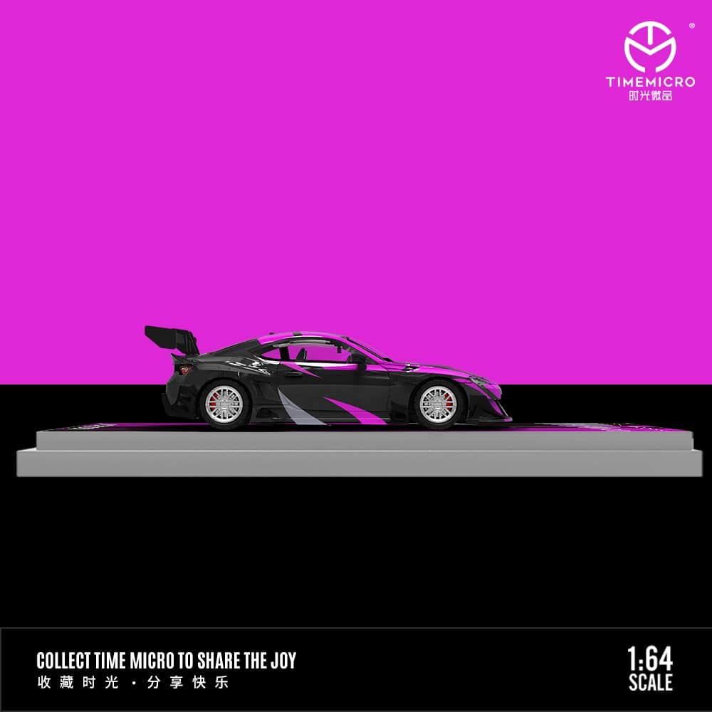  Mô hình xe Toyota 86 Black Purple Future concept limited edtion 999pcs tỉ lệ 1:64 Time micro TM642316 