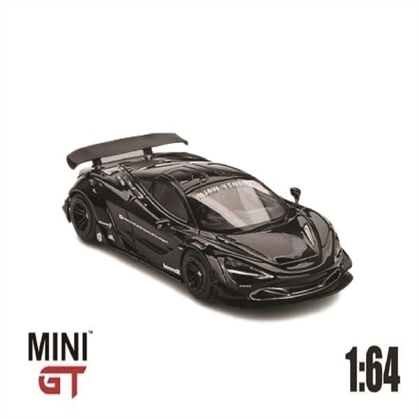  Mô hình xe ô tô McLaren 720S LB★Works Black tỉ lệ 1:64 MiniGT MGT00777 