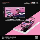  Mô hình xe Porsche 911 GT3 CUP(992) BWT Racing #7 Bao Jinglong tỉ lệ 1:64 MoreArt & YONDA MD647306 
