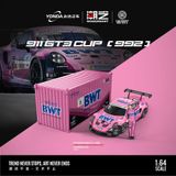  Mô hình xe Porsche 911 GT3 CUP(992) BWT Racing #5 tỉ lệ 1:64 MoreArt & YONDA MD647305 