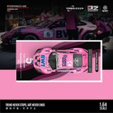  Mô hình xe Porsche 911 GT3 CUP(992) BWT Racing #5 tỉ lệ 1:64 MoreArt & YONDA MD647305 