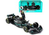  Mô hình xe đua F1 Formula Mercedes Benz Petronas 2023 W14 có figure rời tỉ lệ 1:24 Bburago 18-28037 OT24059 
