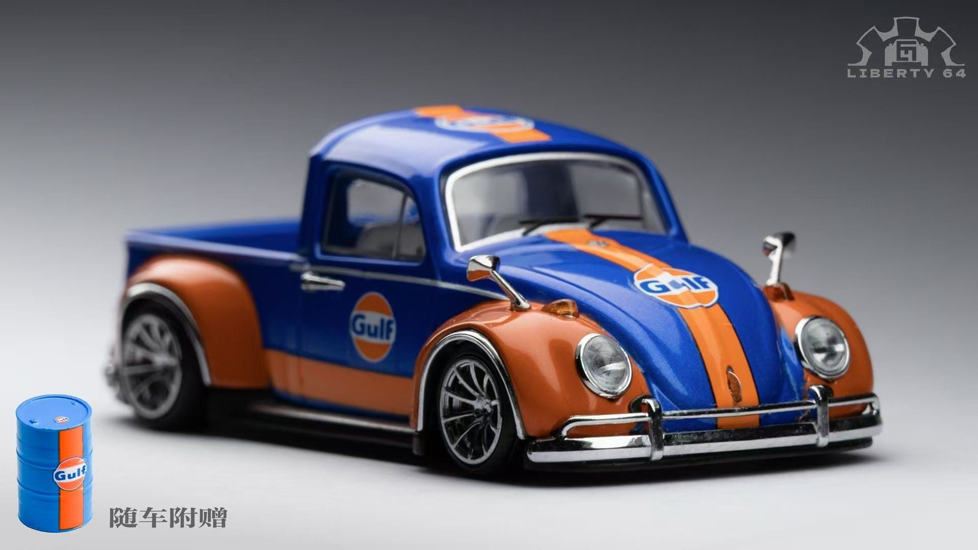  Mô hình xe Volkswagen Beetle Pickup 1:64 Liberty64 OT64293 
