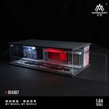  Hộp trưng bày mô phỏng khung cảnh Cyberpunk Series có đèn - mica 30cm x 15cm x 8.5cm tỉ lệ 1:64 MoreArt MO914307 