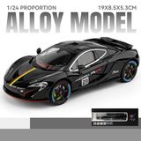  Mô hình xe Mclaren P1 Racing full open full kính đánh lái được tỉ lệ 1:24 Chezhi CZ241412 