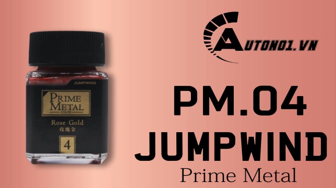  Lacquer pm04 rose gold - prime metal sơn mô hình màu vàng hồng kim loại Jumpwind PM04 
