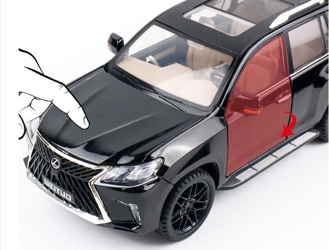 MÔ HÌNH XE LEXUS LX570 1:18 WEITUG 8084