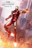  Mô hình nhân vật Marvel Iron man người sắt có đèn MK7 Mark VII Avengers SHF tỉ lệ 1:10 18CM ZD Toys FG263 