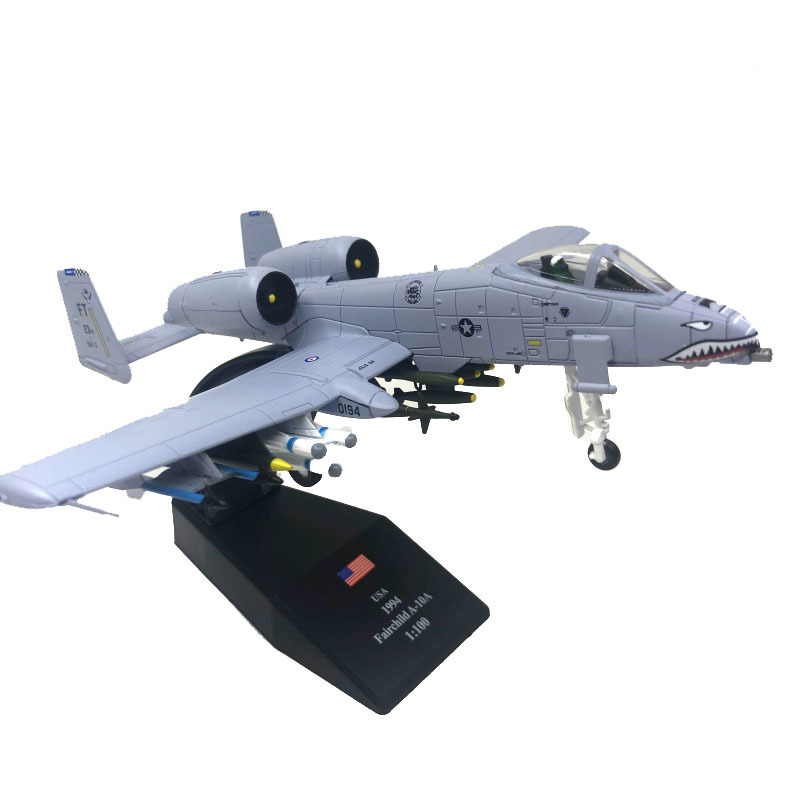 Mô hình máy bay chiến đấu Repubilc Fairchild A-10 Thunderbolt II tỉ lệ 1:100 Ns models MBQS008