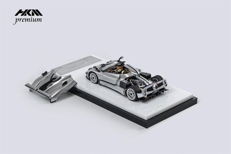  Mô hình xe Pagani Zonda 760 Roadster 2022 limited tỉ lệ 1:64 HKM Premium OT64085 