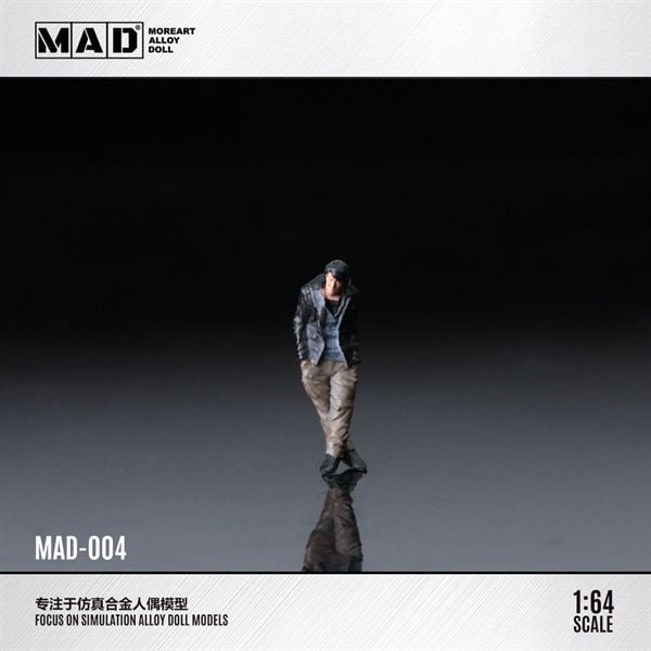  Mô hình nhân vật Han - Fast and Furious bằng kim loại tỉ lệ 1:64 Alloy MoreArt Doll MAD004 