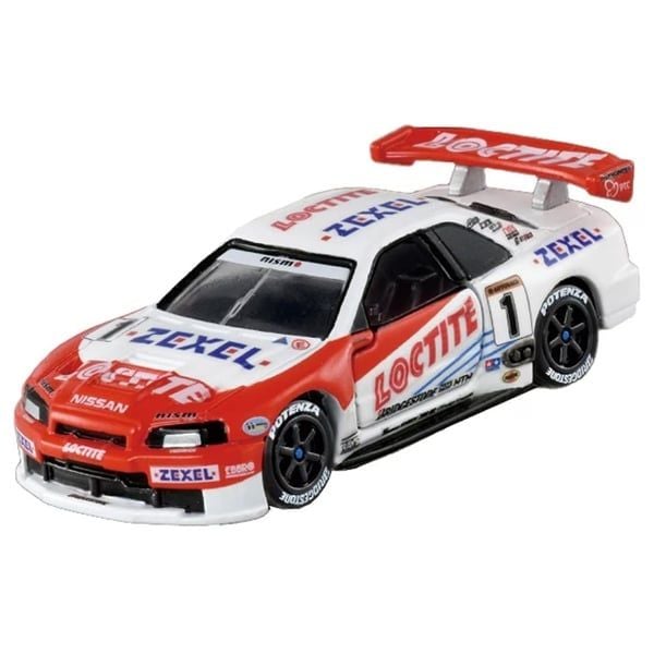  Mô hình xe Nissan GT-R Racing LOCTITE ZEXEL tỉ lệ 1:64 Premium Tomica 223238 