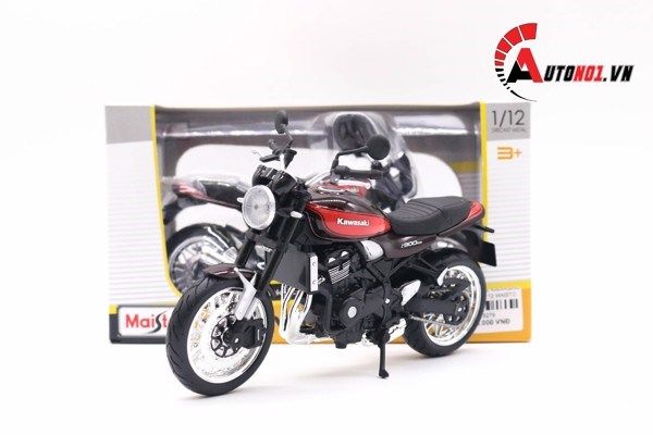  Mô hình xe Kawasaki Z900RS tỉ lệ 1:12 Maisto MT075 