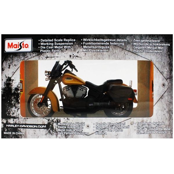  Mô hình xe mô tô Harley Davidson Heritage Classic 2023 1:18 Maisto 39360 MT18004 