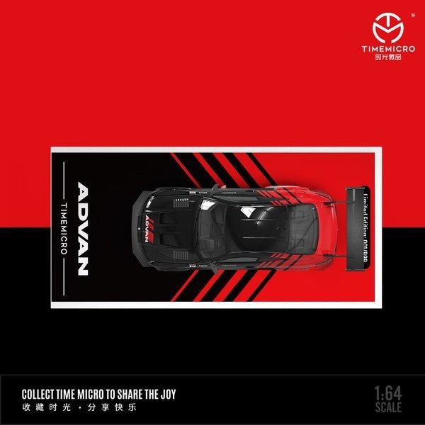  Mô hình xe BMW M4 Motorsport Diecast model car - ADVAN livery ordinary tỉ lệ 1:64 Time Micro TM646807 