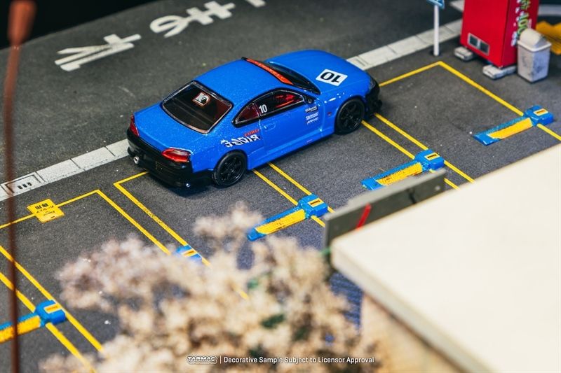  Mô hình xe VERTEX Silvia (S15) 10th Anniversary tỉ lệ 1:64 Tarmac Works x GLOBAL64 T64G-023-10TH 