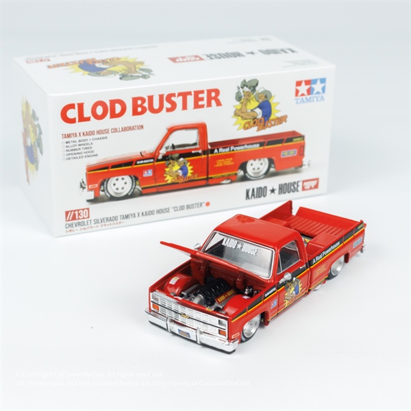  Mô hình xe Chevrolet Silverado TAMIYA tỉ lệ 1:64 Kaido House KHMG130 