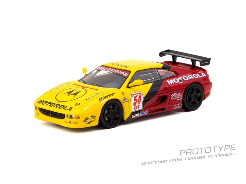  Mô hình xe Ferrari F355 Challenge, World Challenge Series 2000, Matt Drendel tỉ lệ 1:64 Tarmac WorksT64-083-00WCS54 