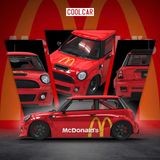  Mô hình xe Mini Cooper Mc Donald's limited to 500 tỉ lệ 1:64 Cool Car CC643639 