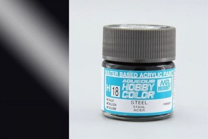  Acrylic H18 steel sơn mô hình thép bạc 10ml Mr.Hobby H18 