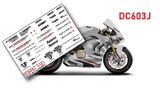  Decal nước độ Ducati Panigale V4S Liberty Walk tỉ lệ 1:12 Autono1 DC603j 