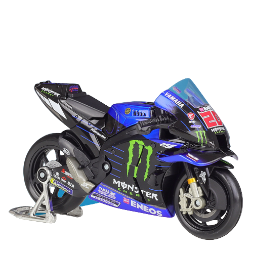  Mô hình xe mô tô GP M1 Yamaha Monster Energy Racing 2022 tỉ lệ 1:18 Maisto 8126 