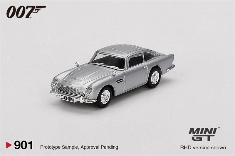  Mô hình xe Aston Martin DB5 “Thunderball” tỉ lệ 1:64 MINIGT bản Card Nhật MGT00901-007J 