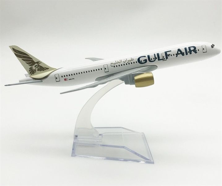  Mô hình máy bay Bahrain.Gulf Air Boeing B787-9 16cm MB16089 