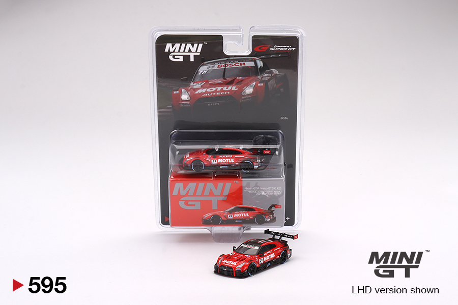  Mô hình xe Nissan GT-R Nismo GT500 #23 NISMO 2021 SUPER GT Series 1:64 MiniGT 