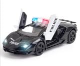  Mô hình xe Lamborghini centenario Lp770-4 Police full open - có đèn - âm thanh tỉ lệ 1:32 Ty Models OT32028 