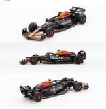  Mô hình xe Oracle Red Bull Racing RB20 #1 Max Verstappen 2024 F1 2024 Bahrain GP Winner bản Card tỉ lệ 1:64 MiniGT MGT01018 (NO CHASE CAR) 