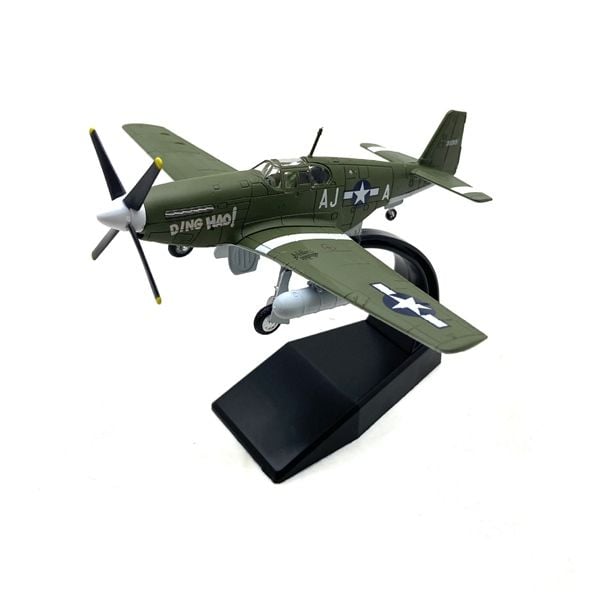  Mô hình máy bay chiến đấu cánh quạt P51b Mustang tỉ lệ 1:72 Ns models MBQS052 