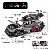  Mô hình xe đua Audi RS6 DTM 56 box camping full open tỉ lệ 1:24 Chezhi OT025 