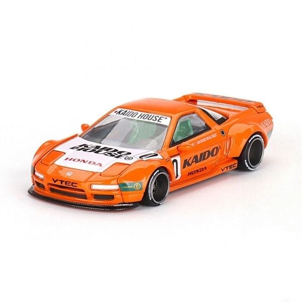  Mô hình xe Honda NSX Kaido Racing V1 Orange tỉ lệ 1:64 Kaido House KHMG119 