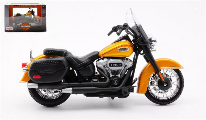  Mô hình xe mô tô Harley Davidson Heritage Classic 2023 1:18 Maisto 39360 MT18004 