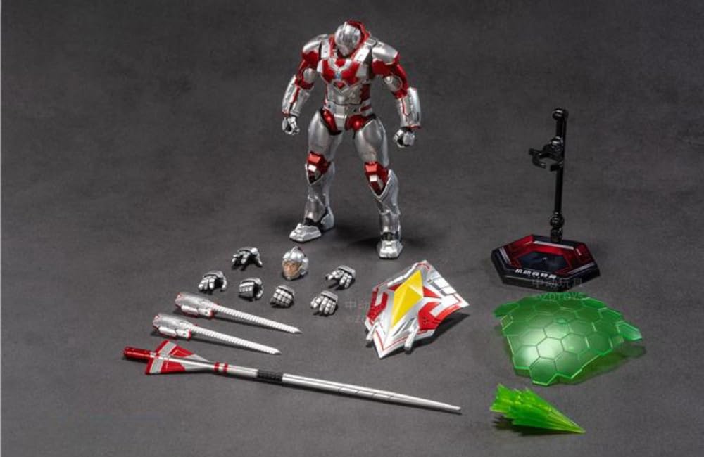  Mô hình nhân vật siêu nhân điện quang Ultra Man Jack SHF tỉ lệ 18CM ZD Toys FG305 