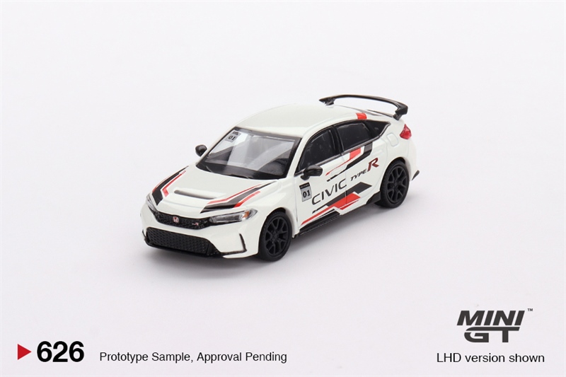  Mô hình xe ô tô Honda Civic Type R 2023 Honda Thanks Day bản card Việt Nam tỉ lệ 1:64 MiniGT MGT00626 