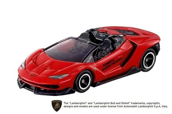  Mô hình xe Lamborghini Centenario Roadster Event Model 25 No.13 tỉ lệ 1:64 Tomica957430 