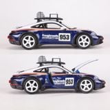  Mô hình xe Porsche 911 Dakar full open có phụ kiện tỉ lệ 1:24 Bburago OT417 