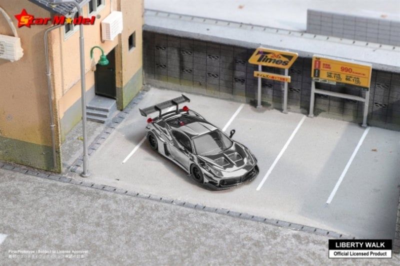  Mô hình xe Ferrari 458 GT LBWK LB-Silhouette Works tỉ lệ 1:64 Star model OT64204 
