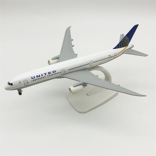  Mô hình máy bay United Boeing B787 20cm MB20035 