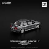  Mô hình xe Mitsubishi Lancer Evolution Iv Dark Grey tỉ lệ 1:64 PopRace PR640327 