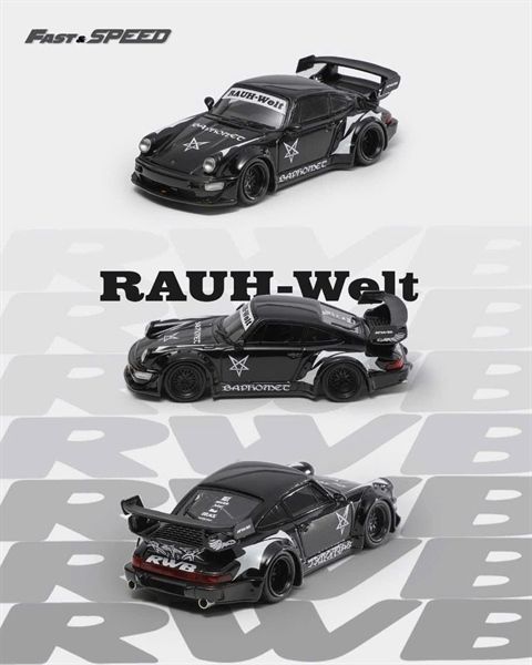  Mô hình xe Porsche RWB964 Widebody Each Limited To 499pcs tỉ lệ 1:64 Fast Speed OT64454 