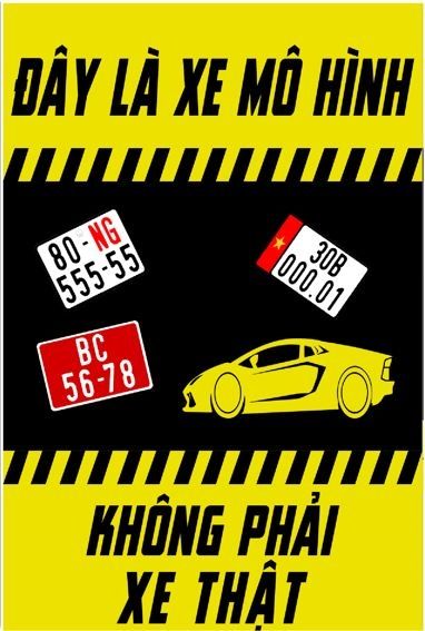  Sticker Decor Trưng bày mô hình Kích thước 8CM x 10CM PK043 