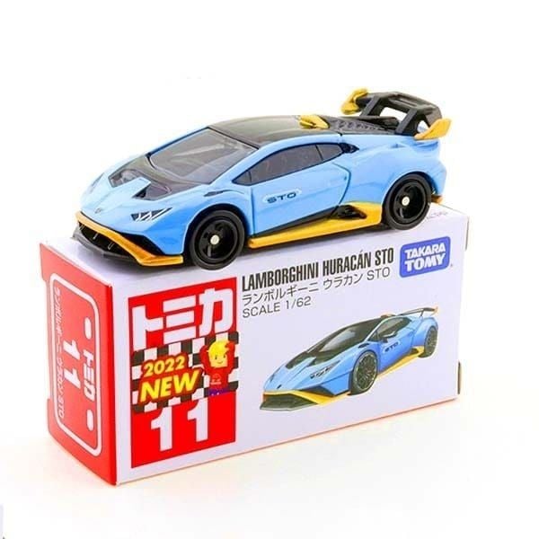  Mô hình xe Lamborghini Huracan STO No.11 tỉ lệ 1:64 Tomica 174783 