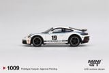  Mô hình xe Porsche 911 Dakar Rally 1974 bản Card tỉ lệ 1:64 MiniGT MGT01009 